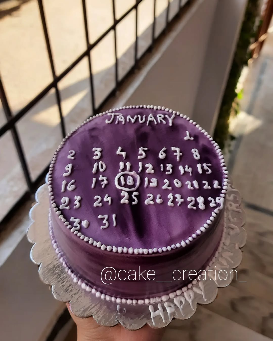 Calendar Cake