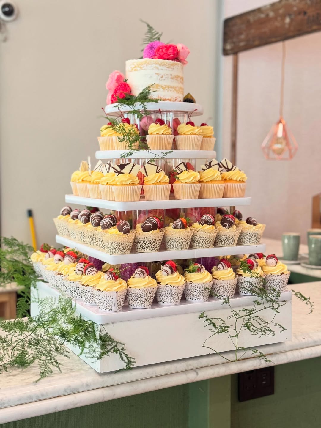 Cupcake tower