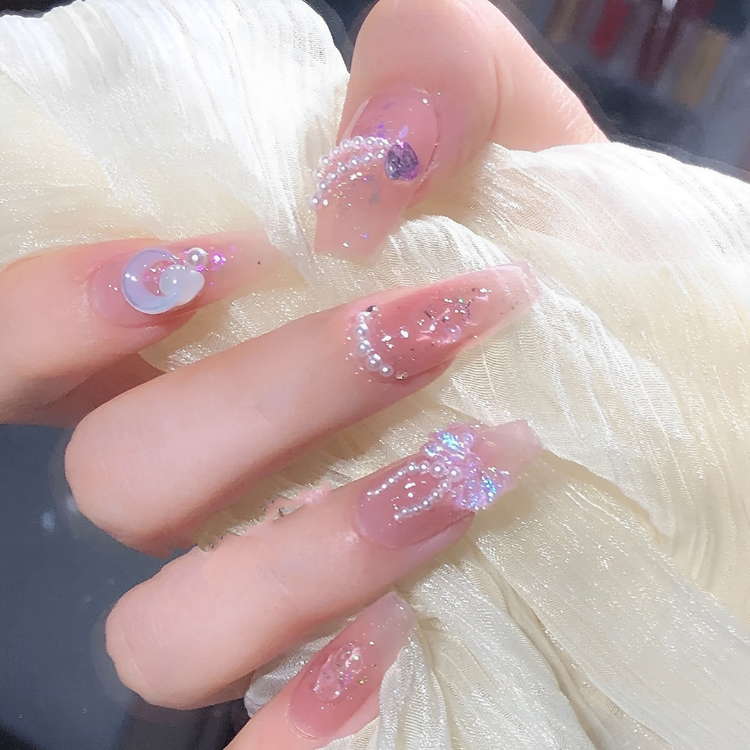 Glitter and Rhinestone Accents