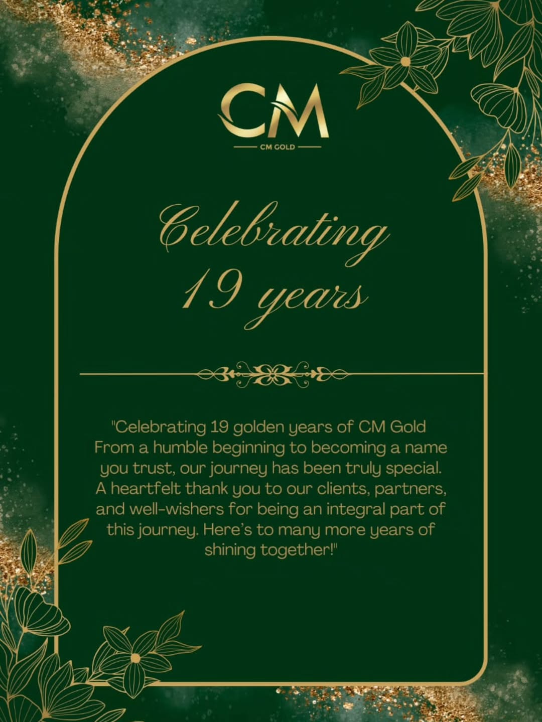 Golden Years Celebration