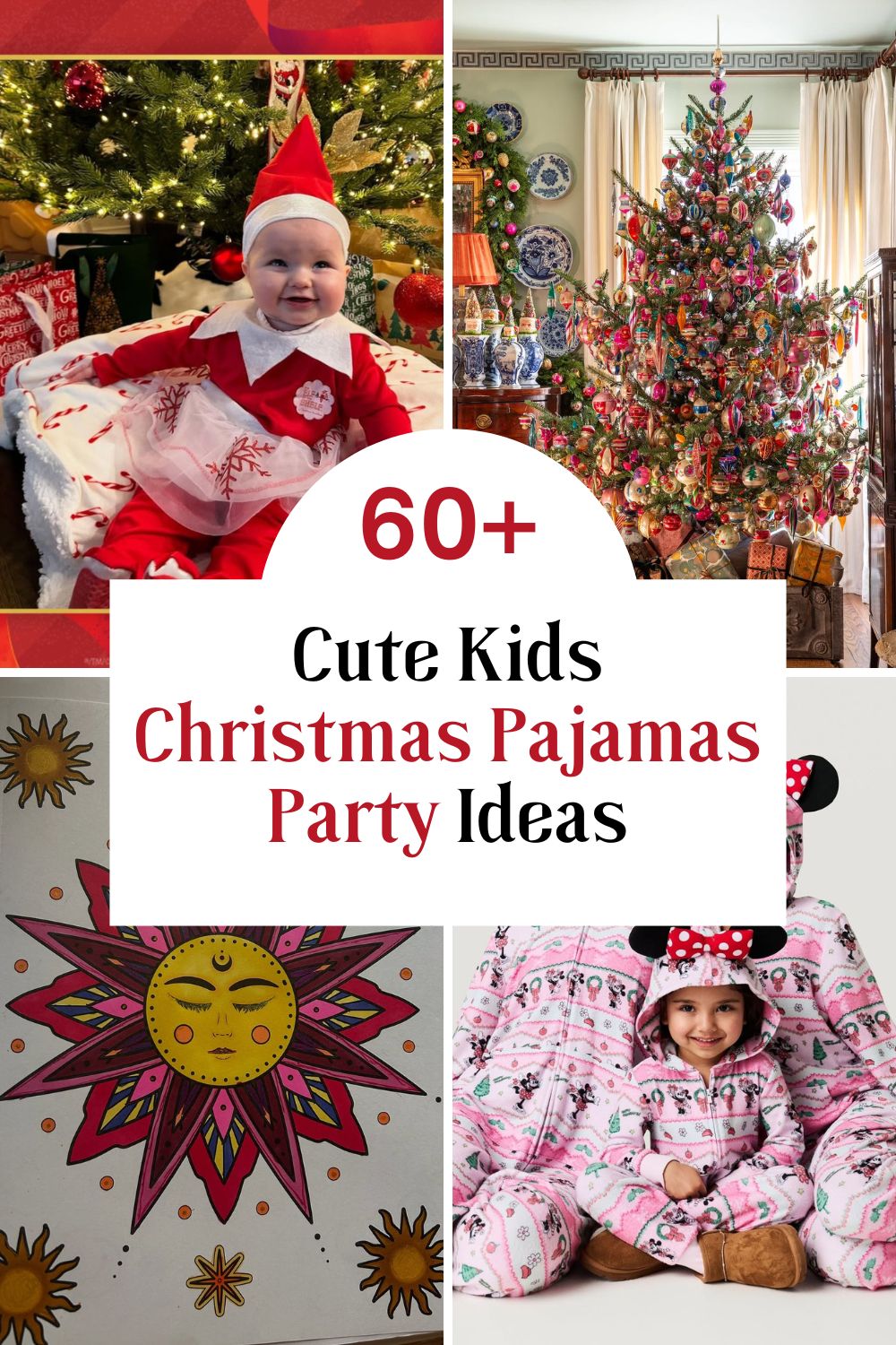 Kids Christmas Pajamas Party
