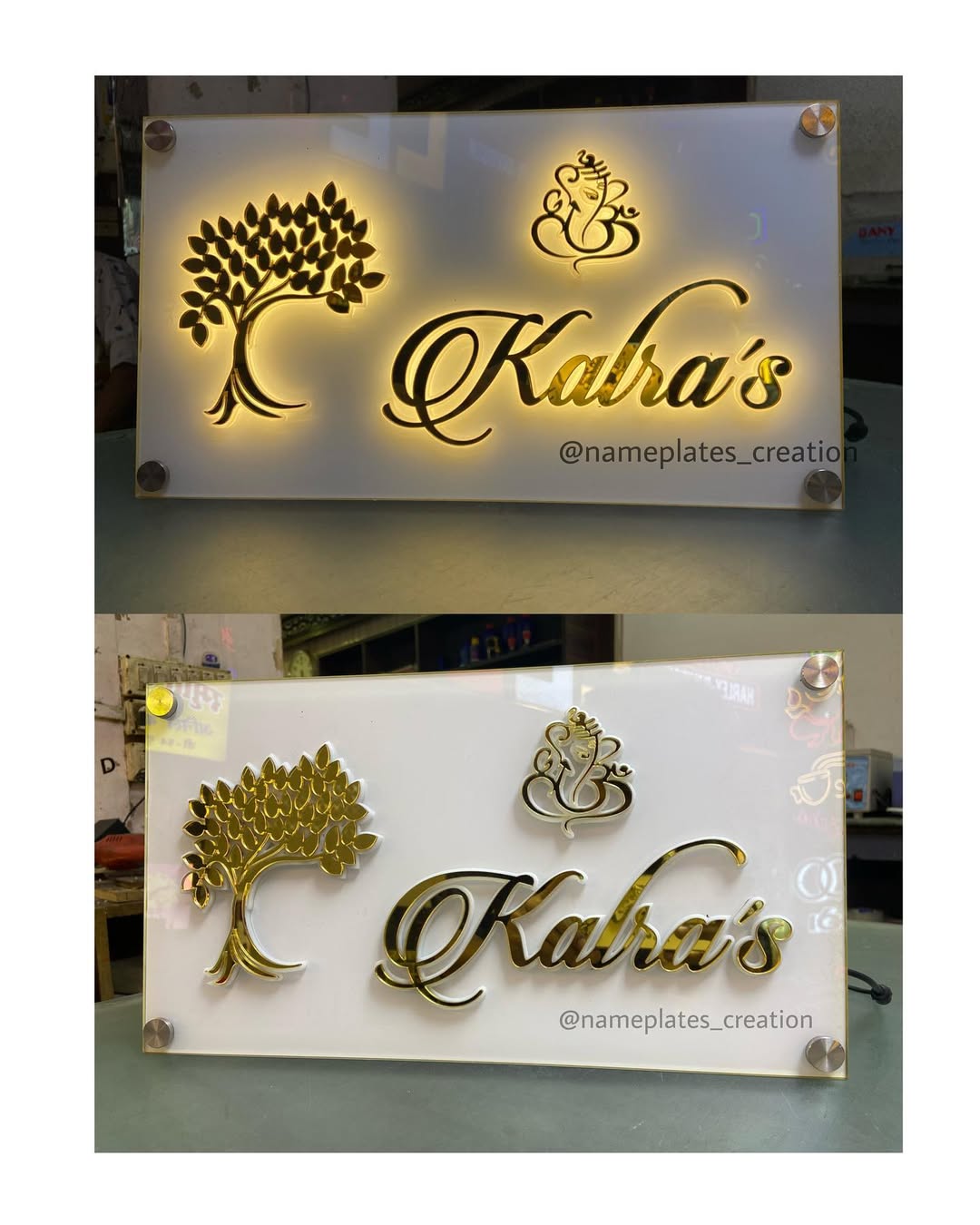 Nameplate or Keychain