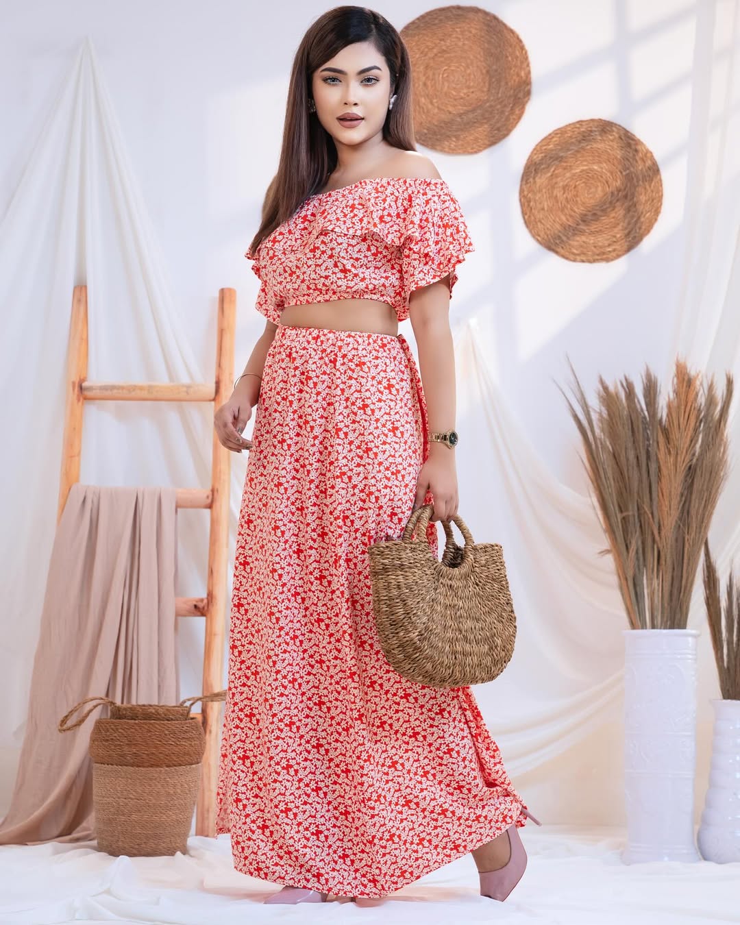 Off-Shoulder Romper