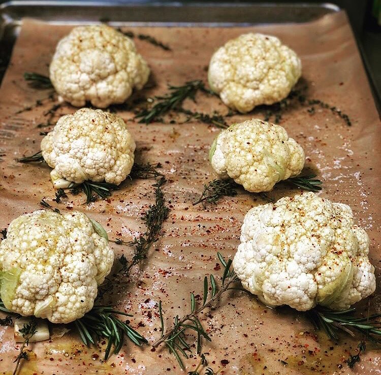 Roasted Cauliflower Steaks
