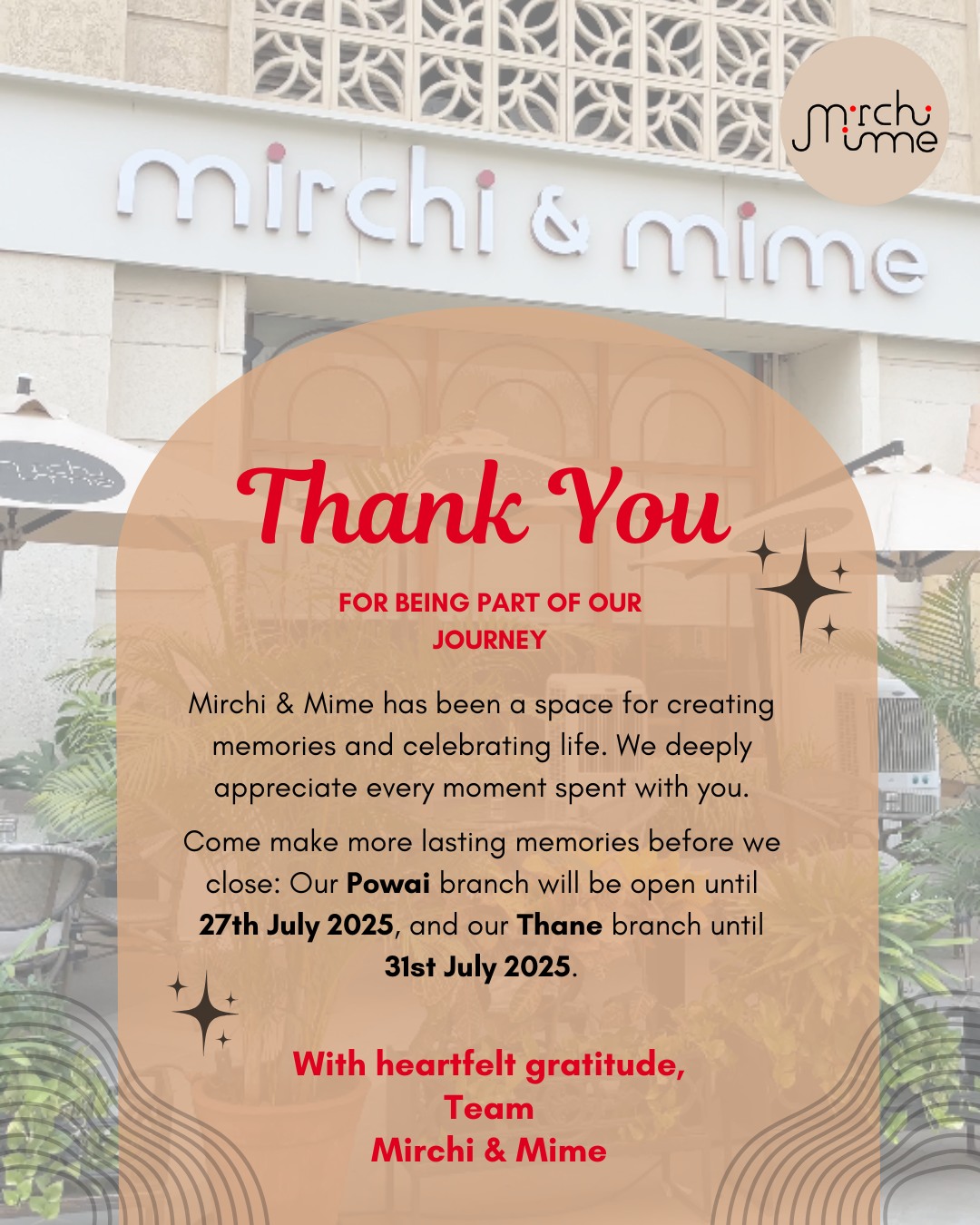 Team Farewell Card