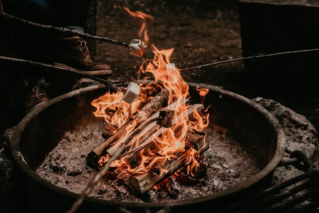 Bonfire night with s’mores