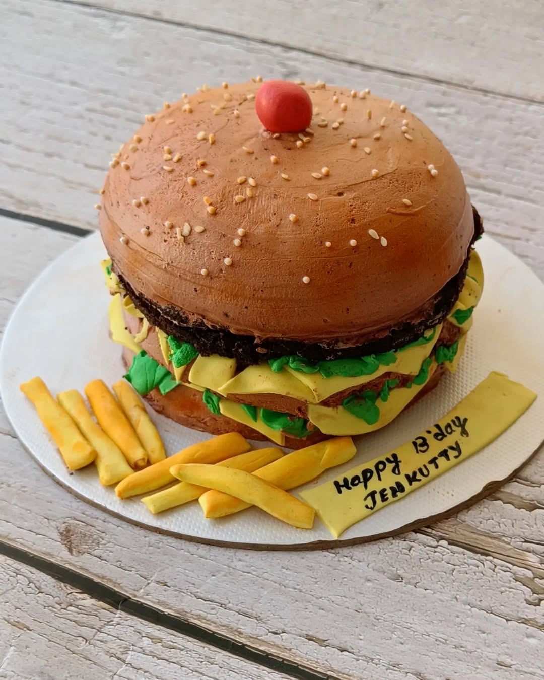 Burger Cake