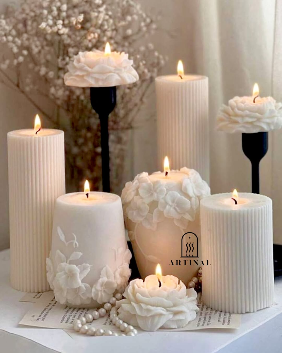Handmade Candle Set