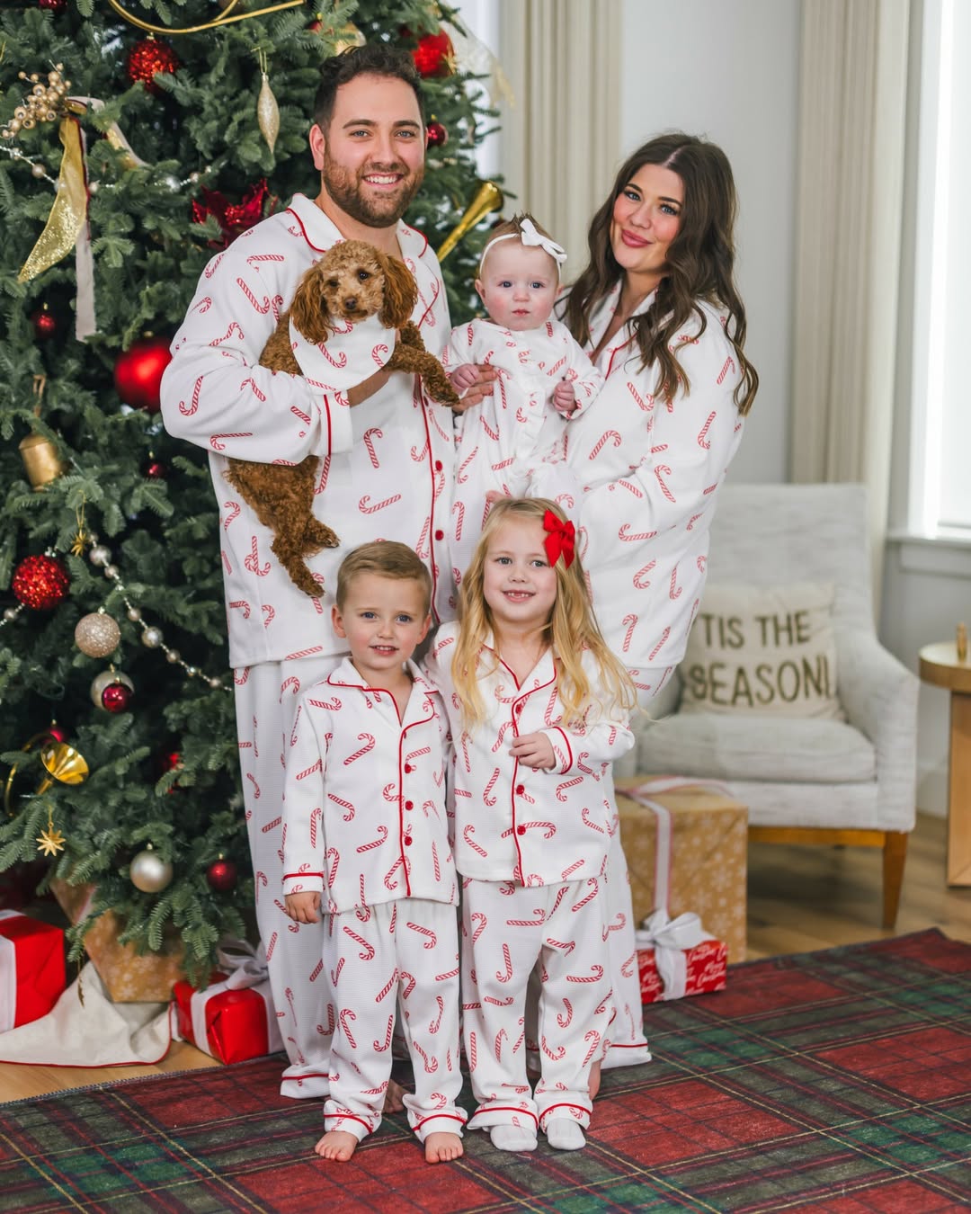 Matching Parent-Baby Christmas Outfits