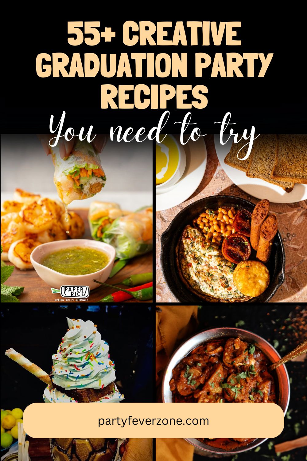 Graduation Party Recipes Menus
