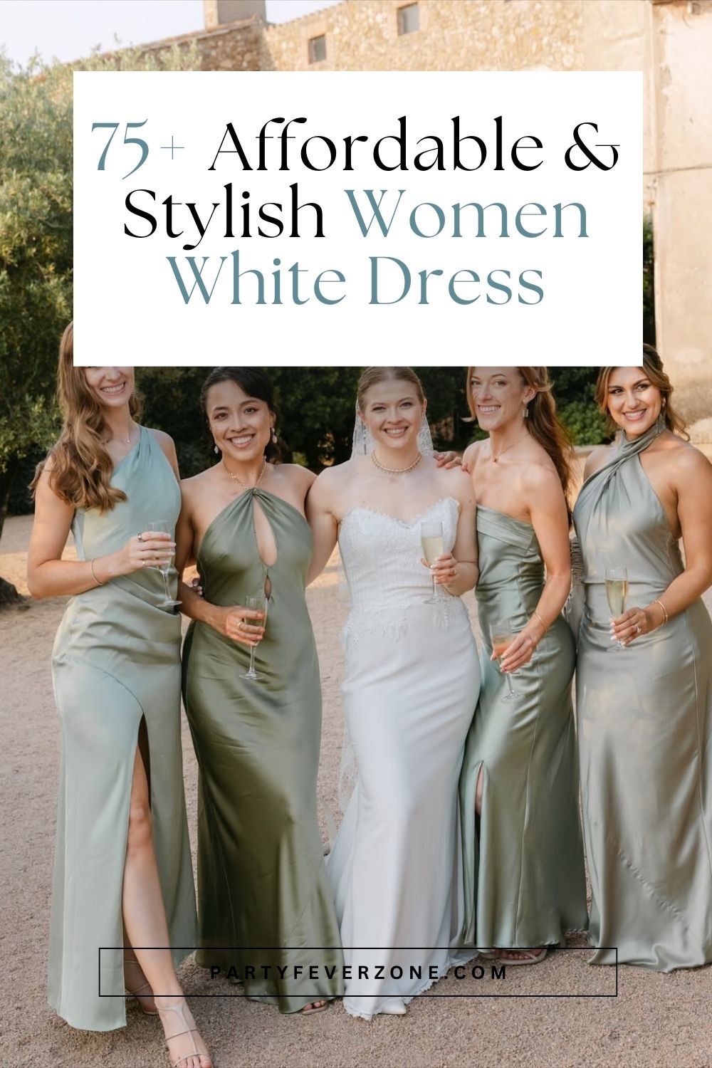 Women White Dress For Party