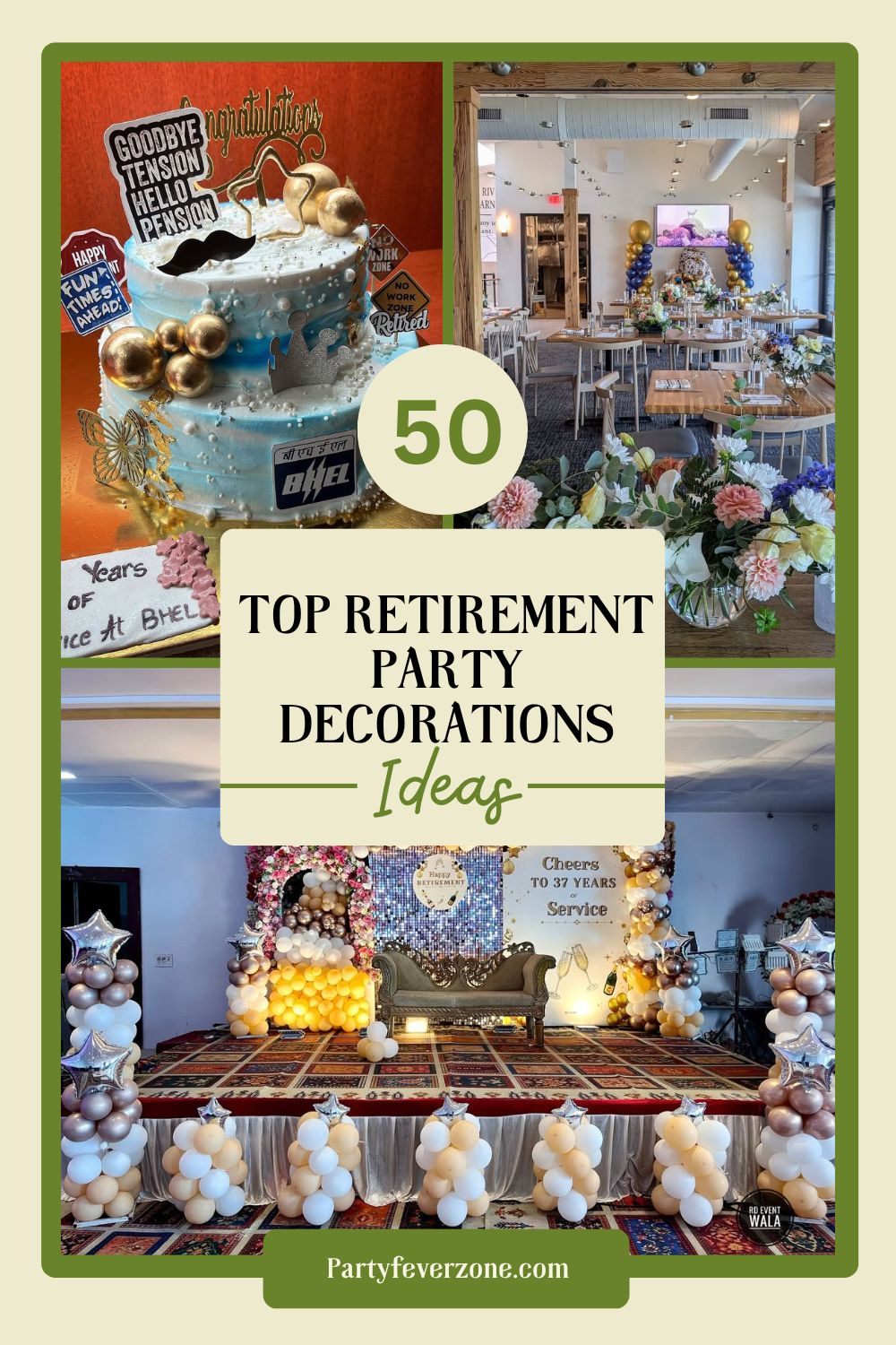 Retirement Party Decorations