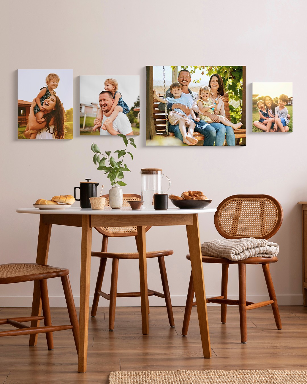 Photo collage canvas