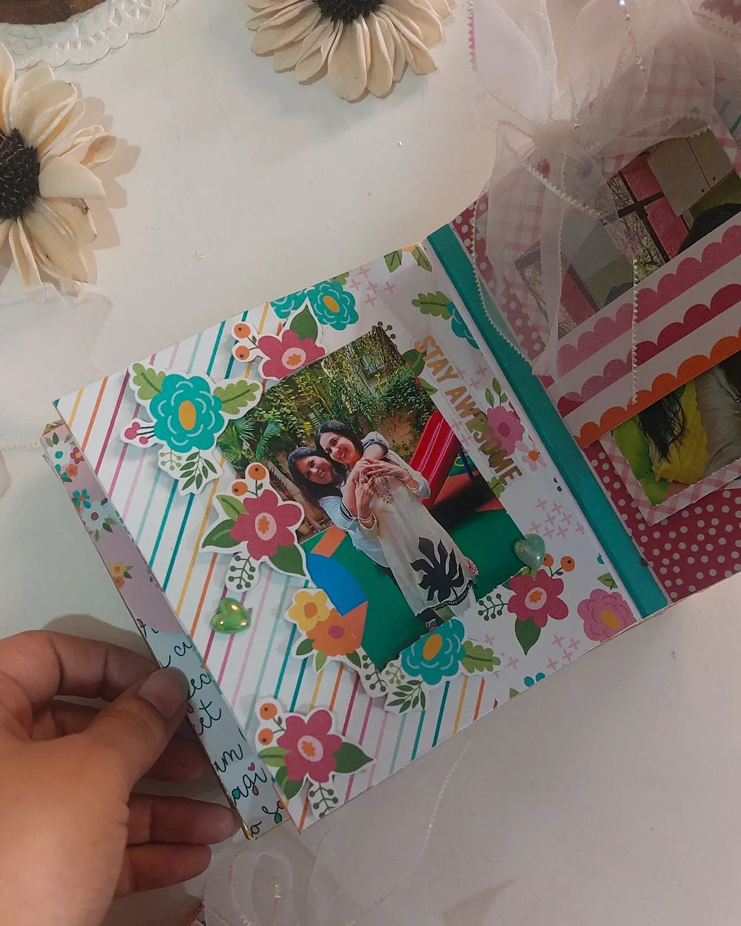 Scrapbook full of memories