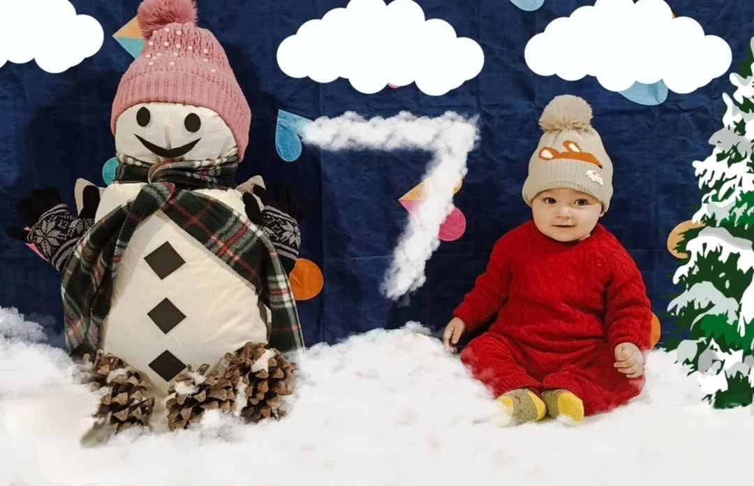 Snowman-Themed Baby Outfits